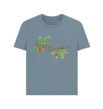 Stone Blue Merry Christmas To You Tee