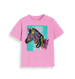 Bubblegum Pink Baby Zebra Tee