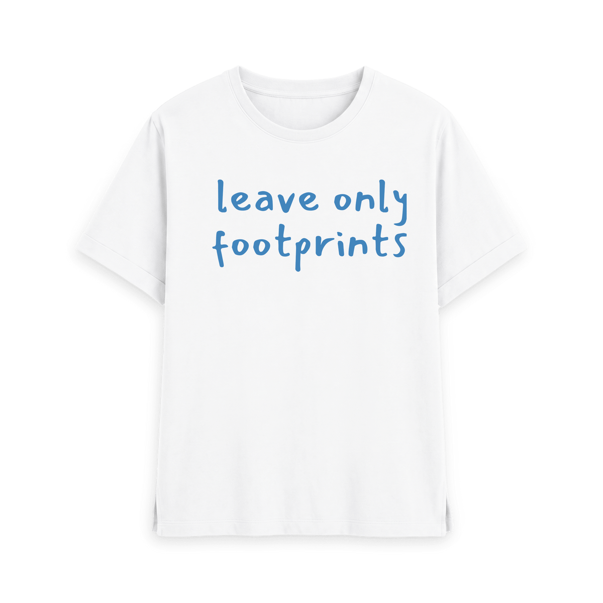 White Printed T-shirt Front