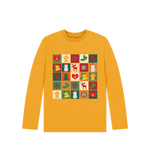 Mustard Christmas Long Sleeves Tee