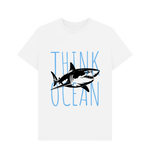 Think Ocean Tee featuring Love Your Swagger design, perfect for ocean lovers embracing stylish apparel.