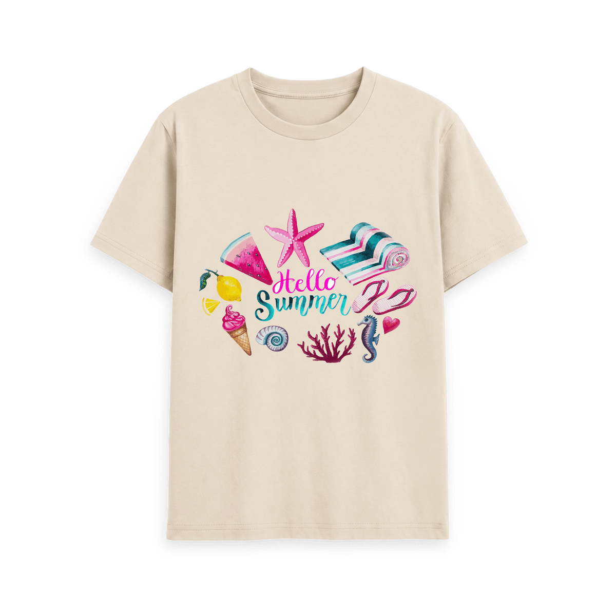 Oat Printed T-shirt Front