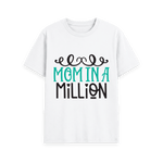 White Printed T-shirt Front