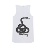 White Snake Bite Vest Top