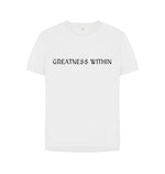 White Greatness Within Tee