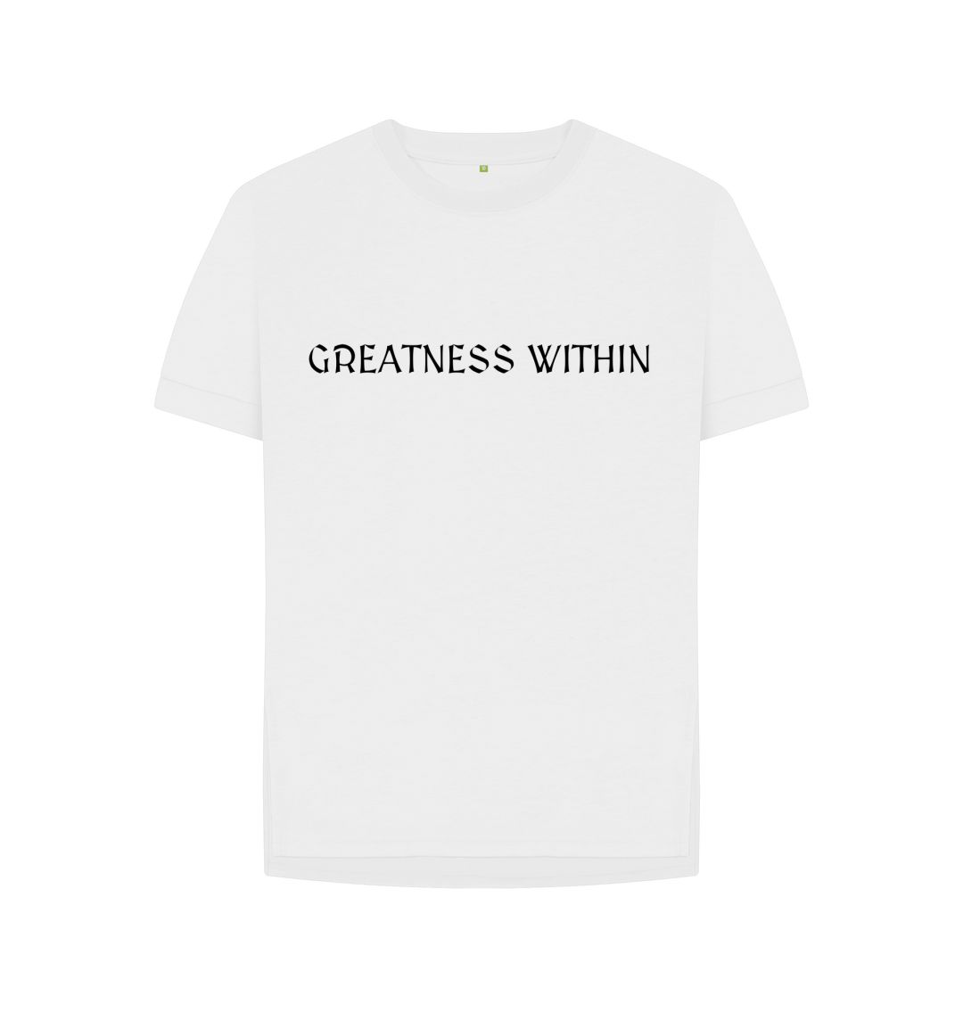 White Greatness Within Tee