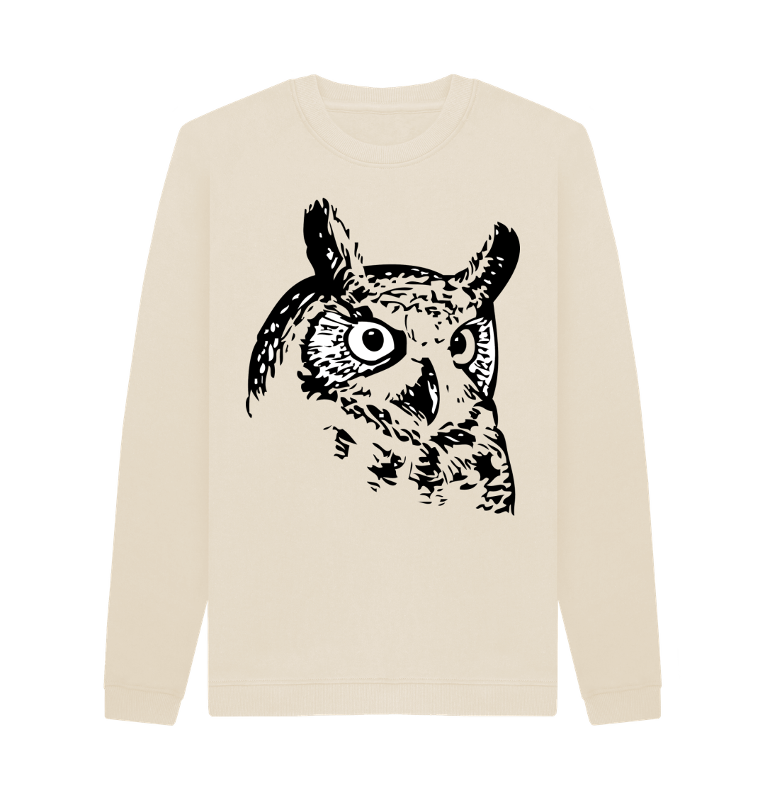 Oat Printed Sweater Front