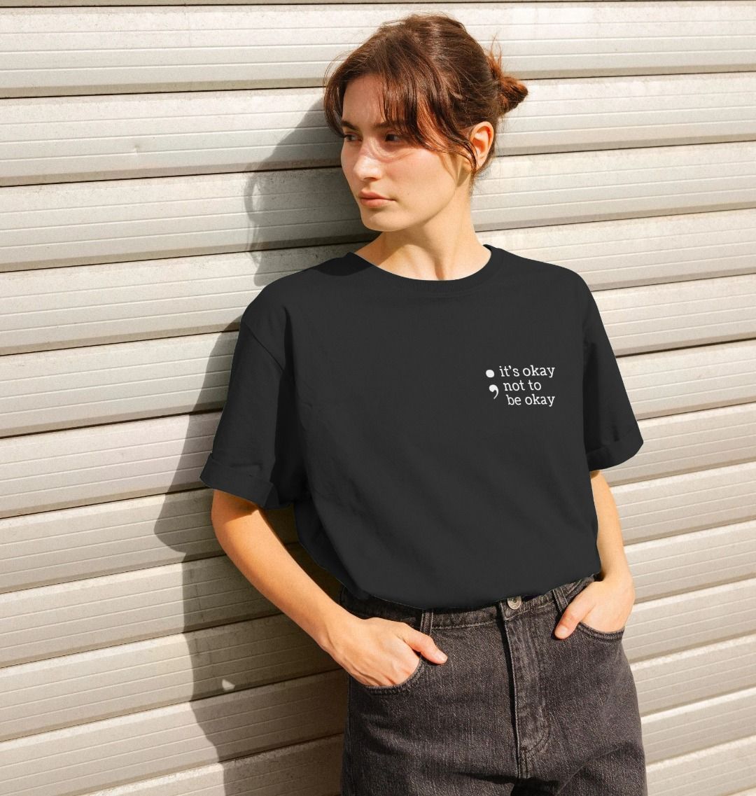 Its Okay Not To Be Okay Relaxed Tee