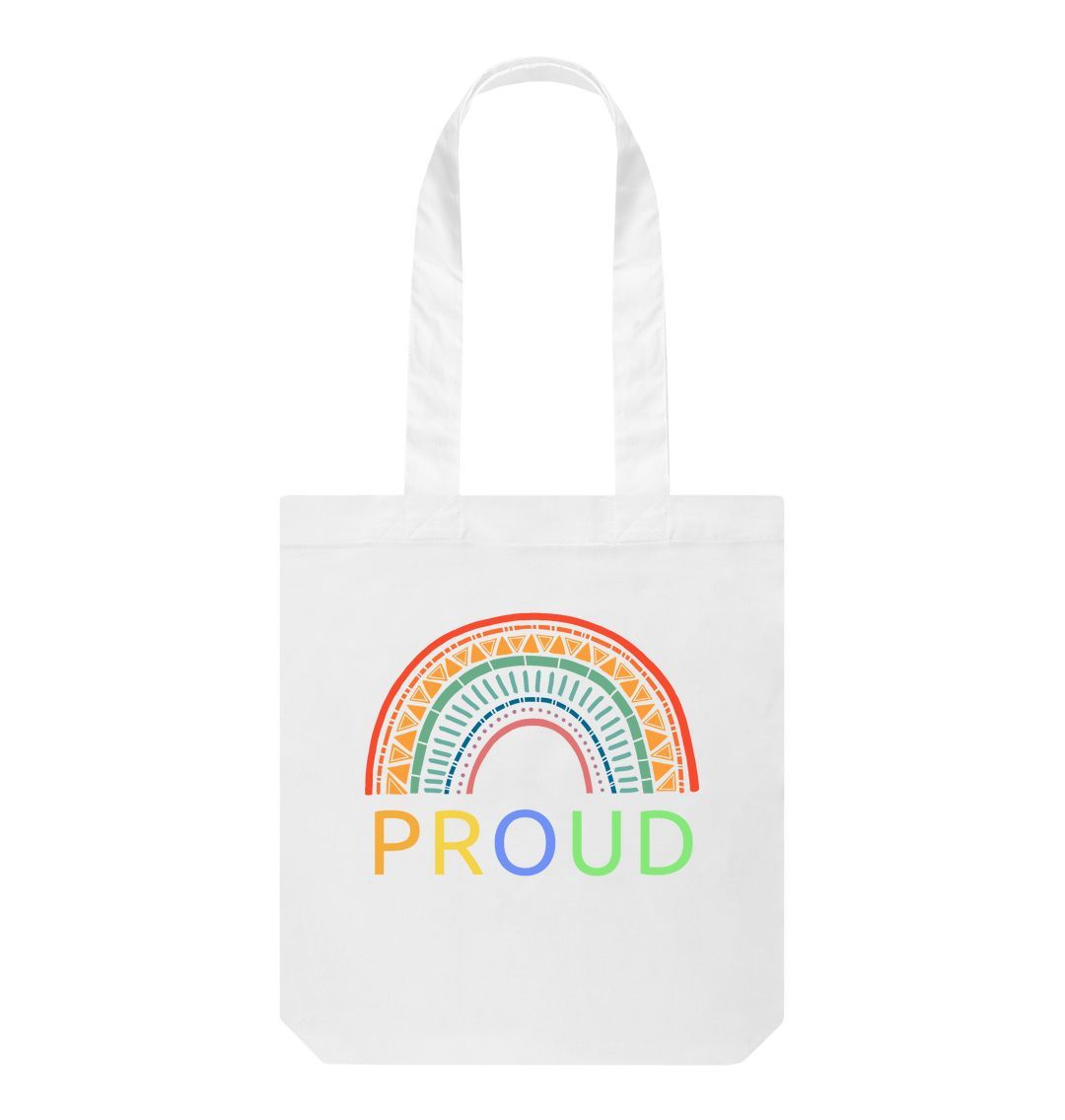 White Pride Proud Tote