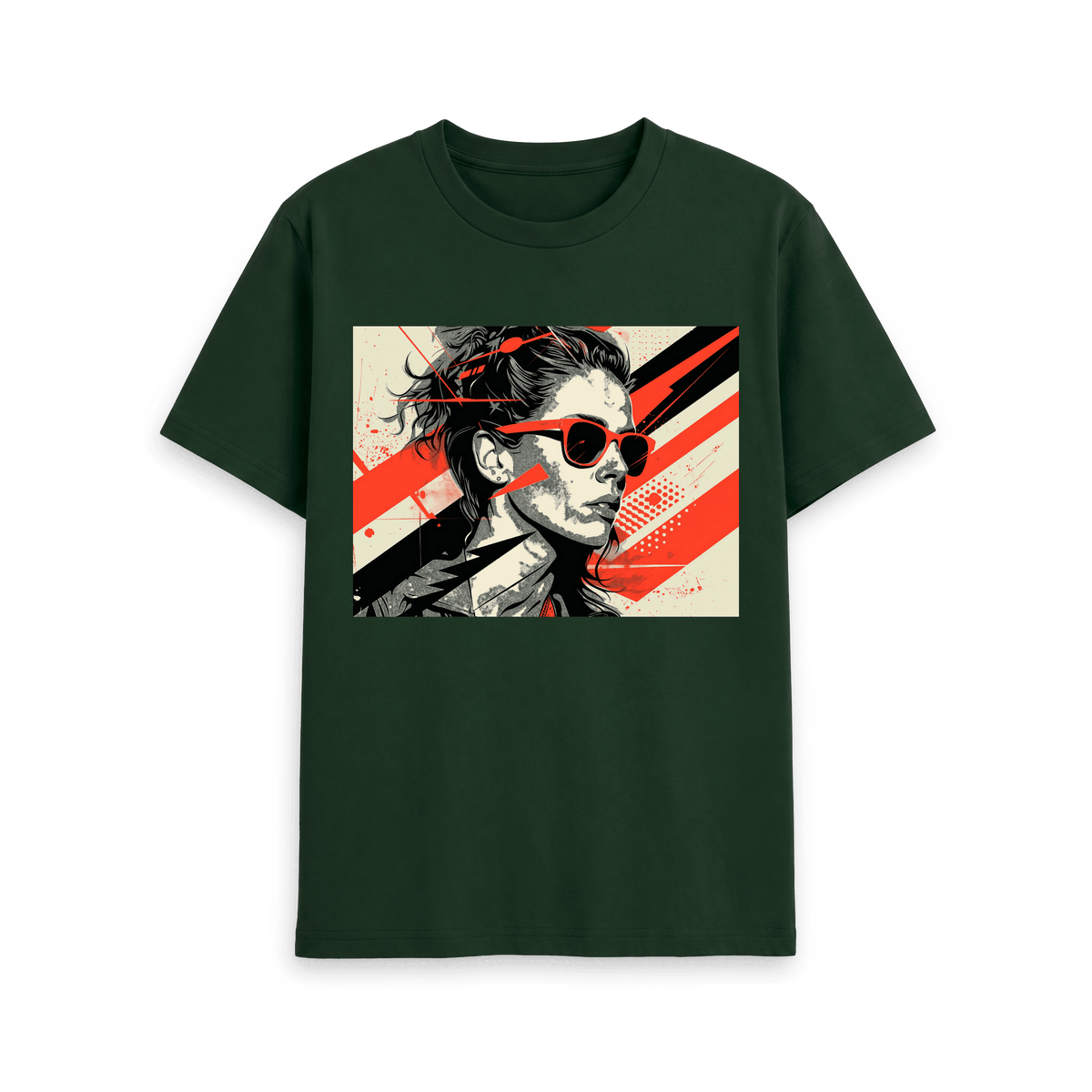 Evergreen Printed T-shirt Front
