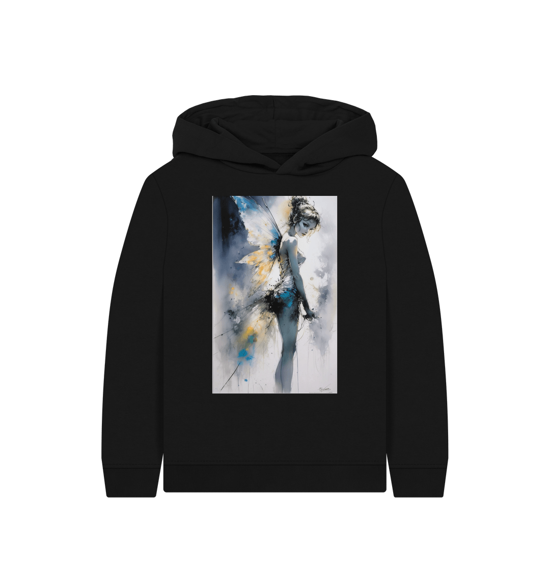 Black Fantasy Fairy Hoodie