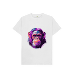 White Wild Chimp Tee