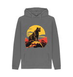 Slate Grey Printed Hoody Front