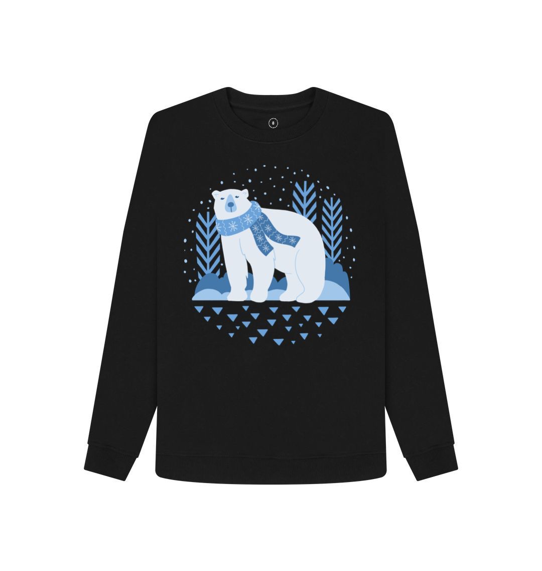 Black Polar Bear Remill Sweatshirt