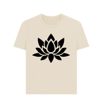 Oat Lotus Print Tee