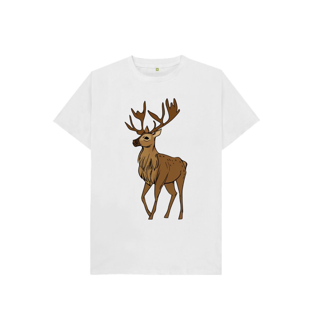 White Reindeer Tee