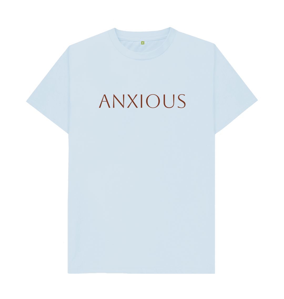 Sky Blue Anxious Tee