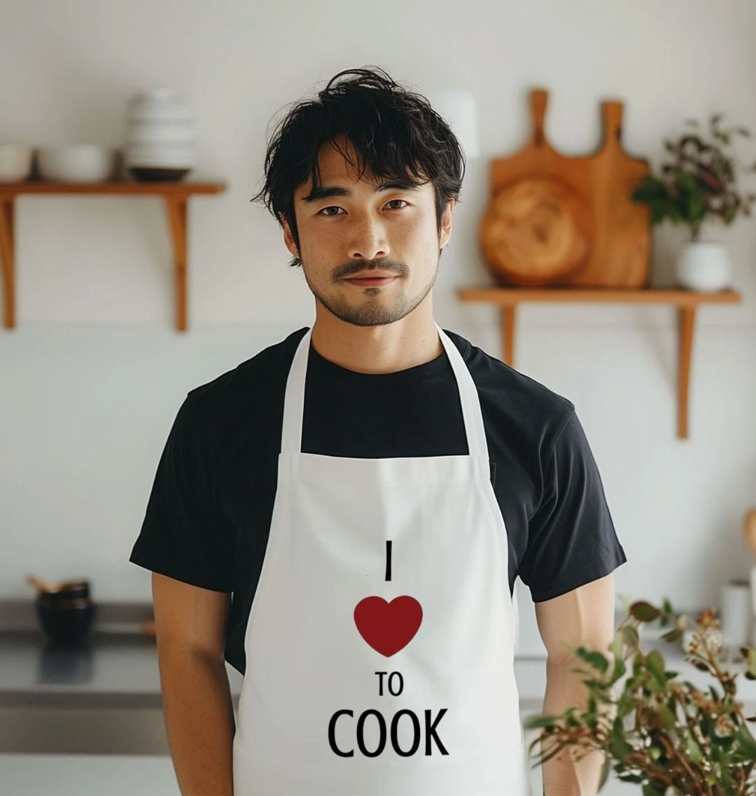 I Love To Cook Apron