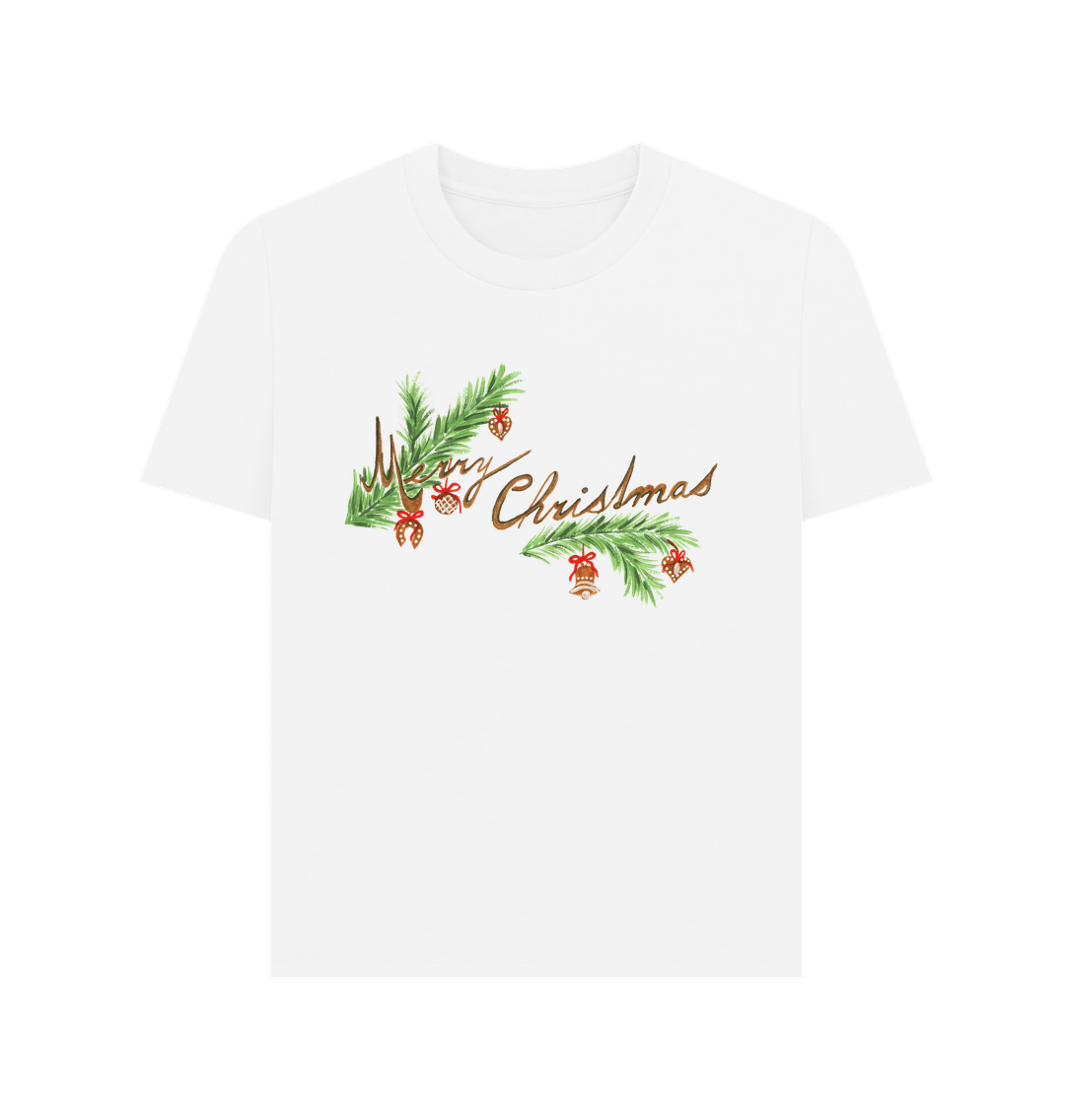 White Merry Christmas To You Tee