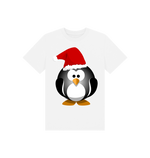 White Christmas Fun Penguin Tee