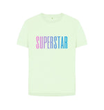 Pastel Green Superstar Tee