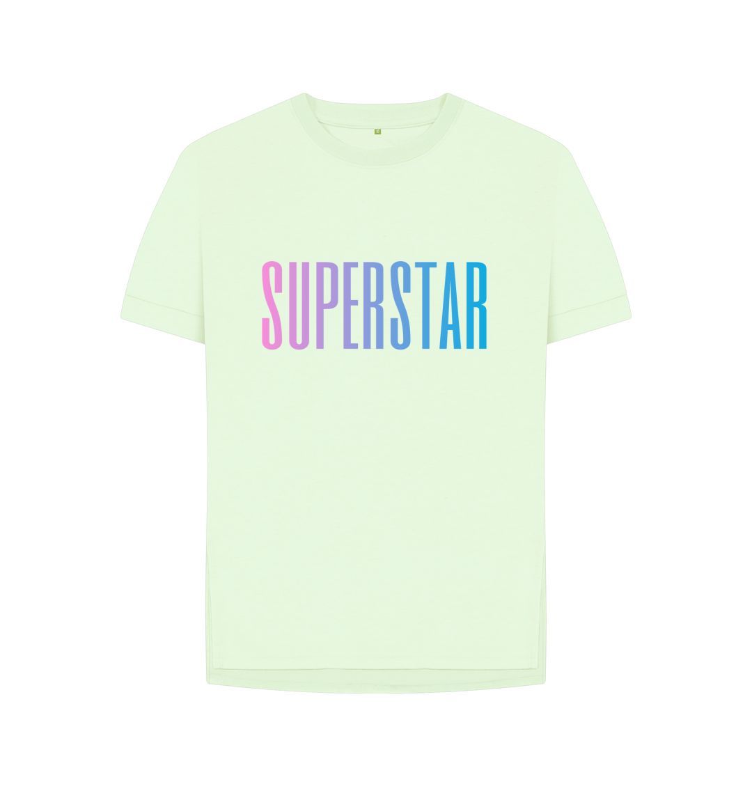 Pastel Green Superstar Tee