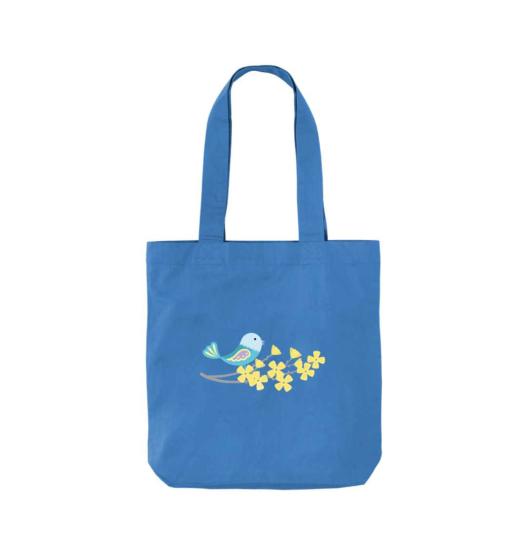 Spring Twill Tote bag showcasing durable fabric and stylish design, perfect for seasonal fashion and everyday use.