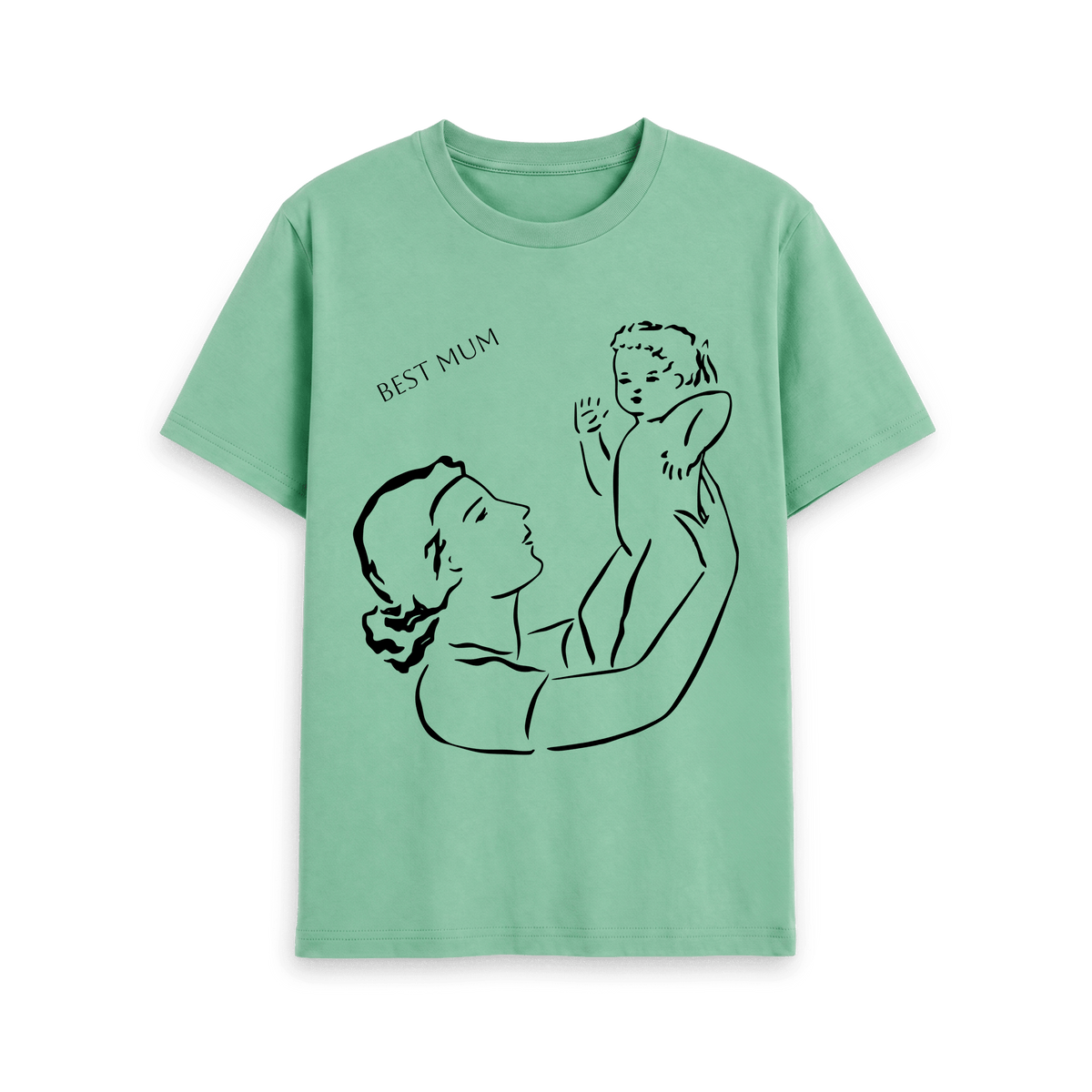 Peppermint Printed T-shirt Front