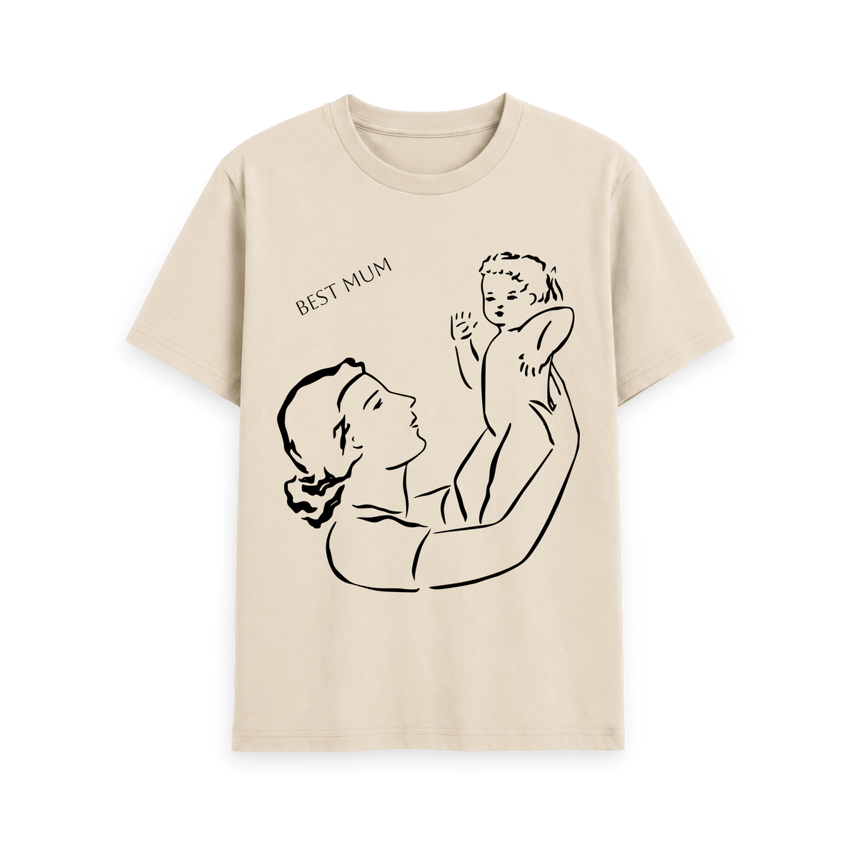 Oat Printed T-shirt Front