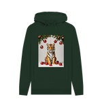 Evergreen Christmas Tiger Hoodie