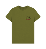 Moss Green Printed T-shirt Front