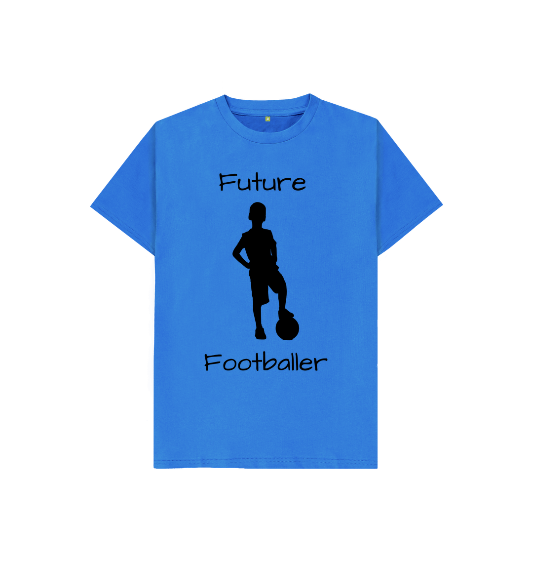 Bright Blue Future Footballer Tee