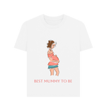 White Printed T-shirt Front