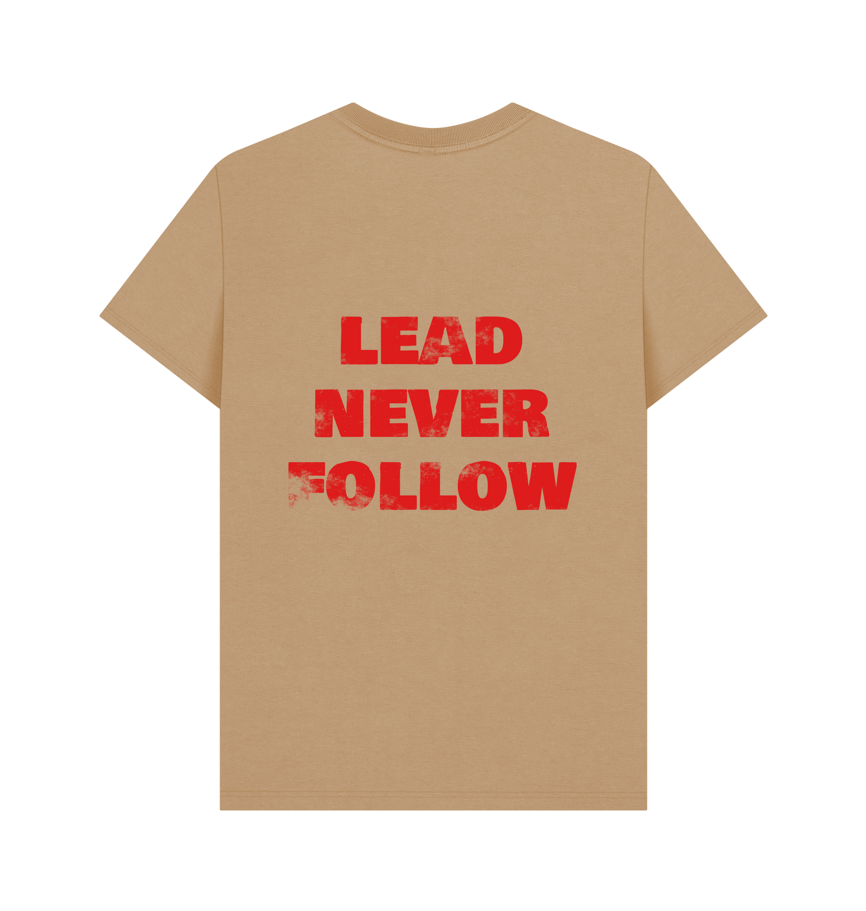 Sand Printed T-shirt Back