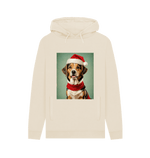 Oat Printed Hoody Front