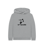 Athletic Grey I'm Possible Footballer Hoodie