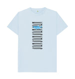 Sky Blue Shark Board Tee