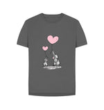 Slate Grey Women's Love Mini Me Relaxed Fit Tee