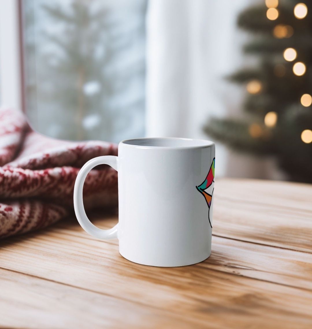 Funky Lips Ceramic Mug