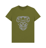 Moss Green Silverback Gorilla Tee