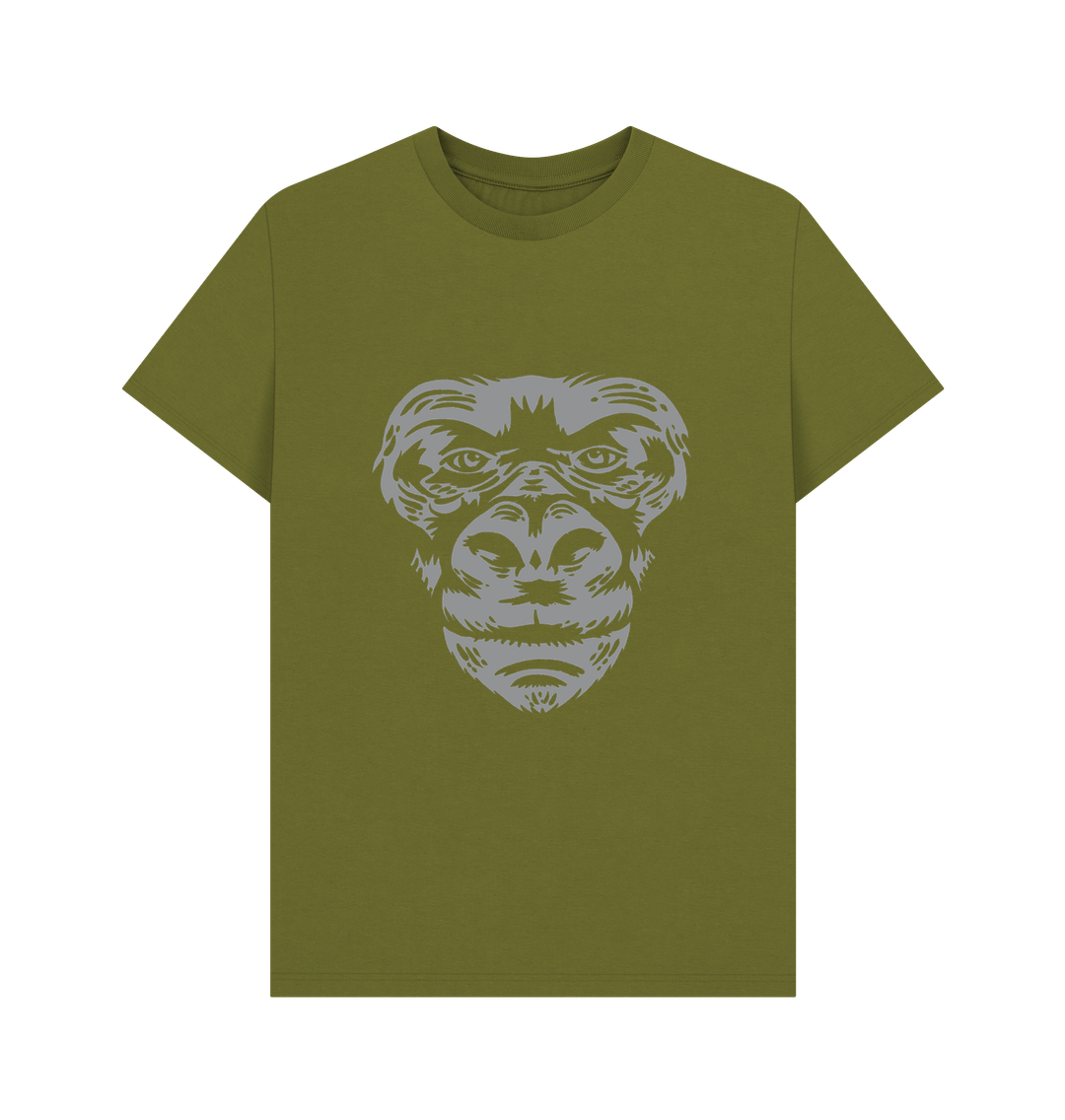 Moss Green Silverback Gorilla Tee