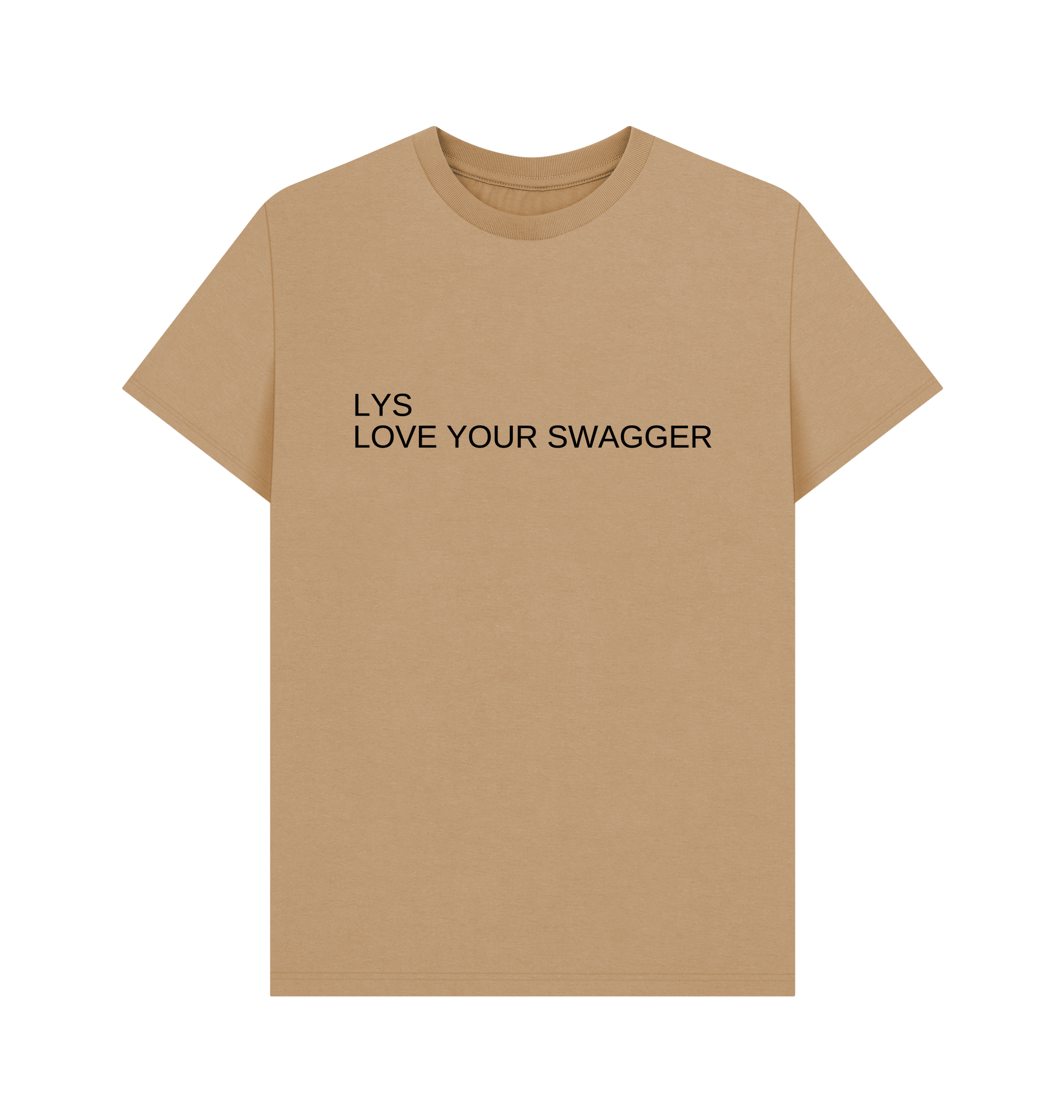 Sand Printed T-shirt Front