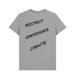 Athletic Grey Printed T-shirt Back