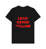 Black Printed T-shirt Back