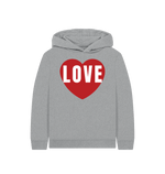 Athletic Grey Love Hoodie