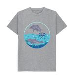 Athletic Grey Dolphin Tee