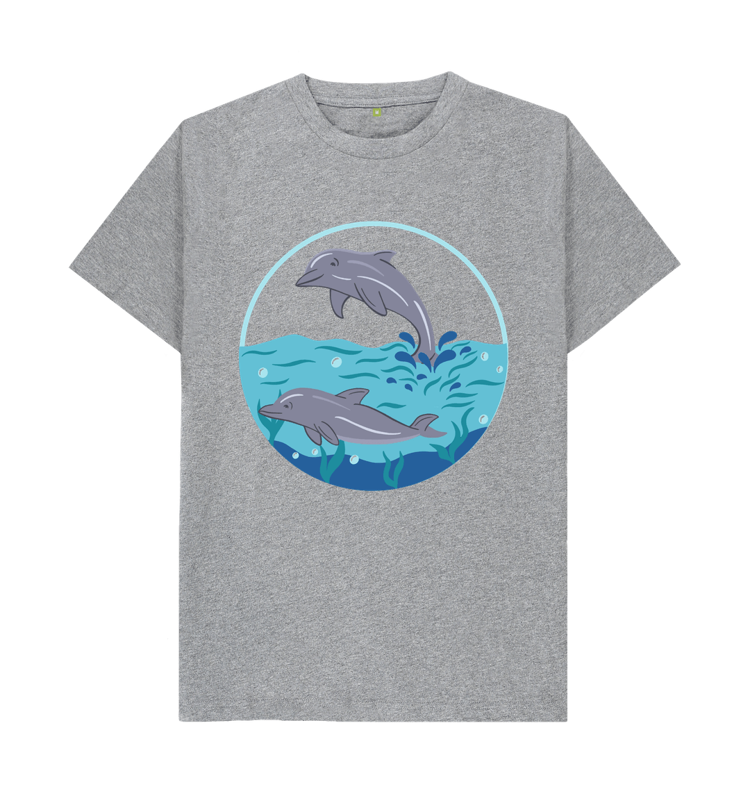 Athletic Grey Dolphin Tee