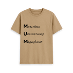 Sand Printed T-shirt Front