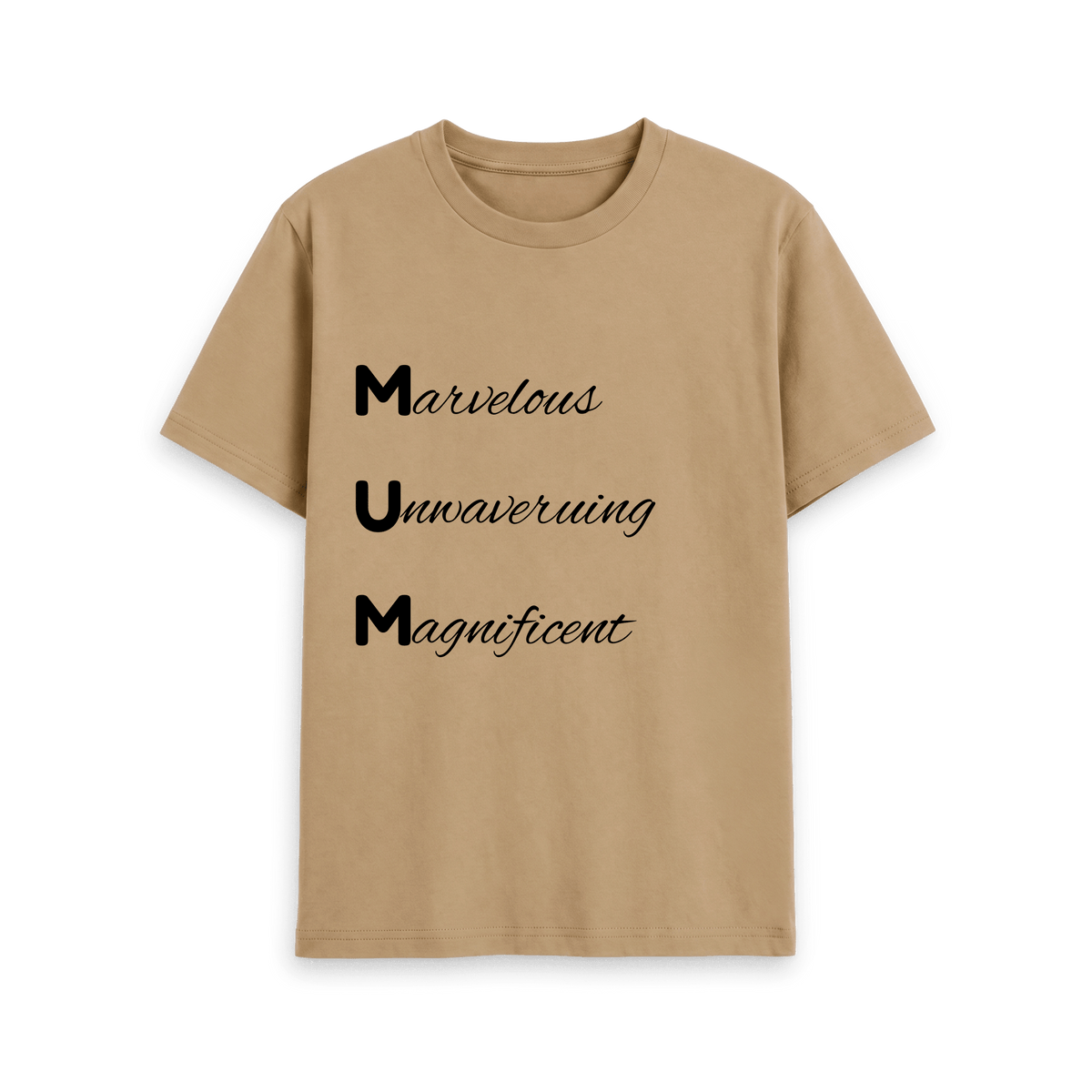 Sand Printed T-shirt Front