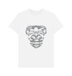 White Silverback Gorilla Tee